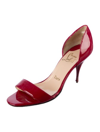 Christian Louboutin Patent Leather Sandals