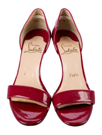 Christian Louboutin Patent Leather Sandals