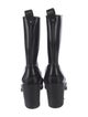 Christian Louboutin Spike Accents Rubber Rain Boots