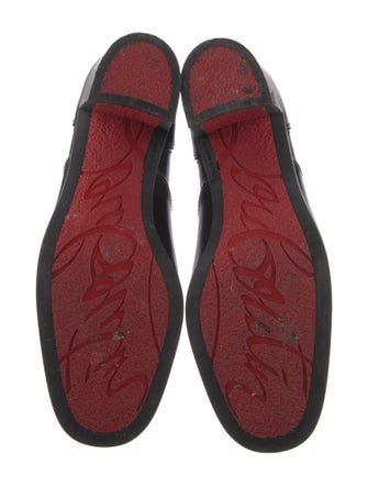 Christian Louboutin Spike Accents Rubber Rain Boots