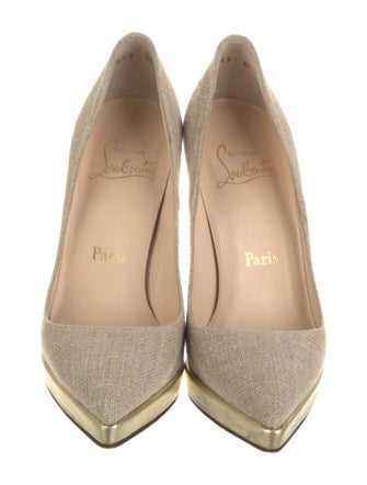 Christian Louboutin Canvas Pumps