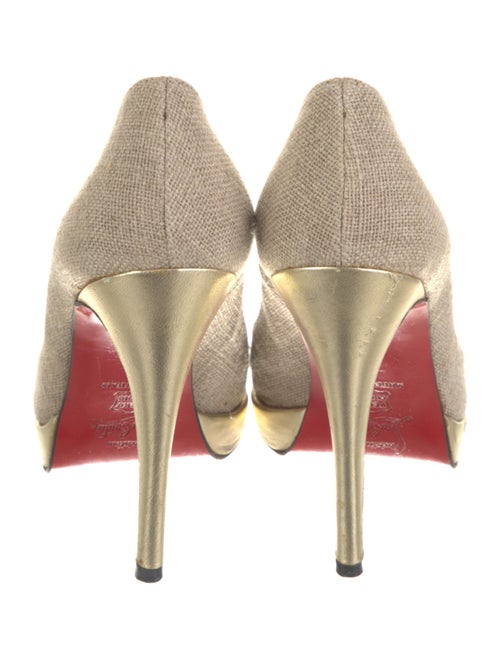 Christian Louboutin Canvas Pumps