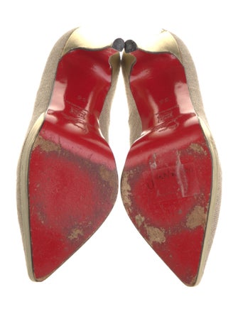 Christian Louboutin Canvas Pumps