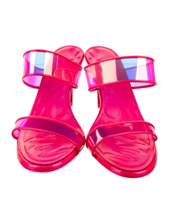 Christian Louboutin Patent Leather Slides