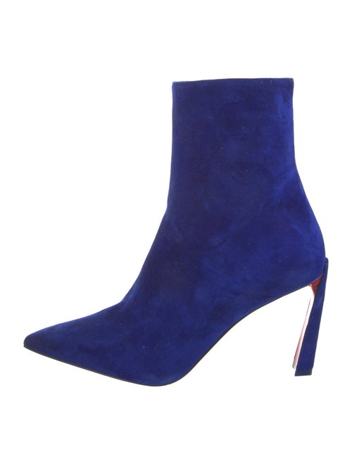 Christian Louboutin Suede Sock Boots