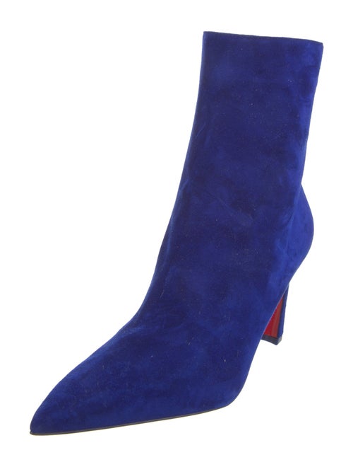Christian Louboutin Suede Sock Boots
