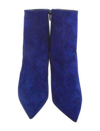 Christian Louboutin Suede Sock Boots