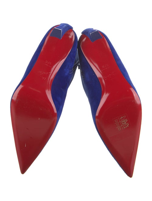 Christian Louboutin Suede Sock Boots