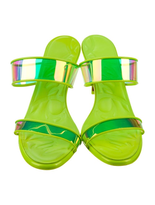 Christian Louboutin Patent Leather Slides