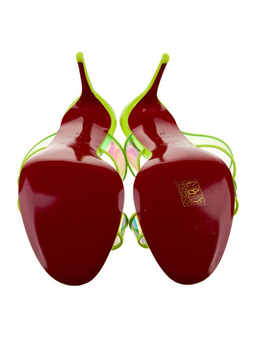 Christian Louboutin Patent Leather Slides