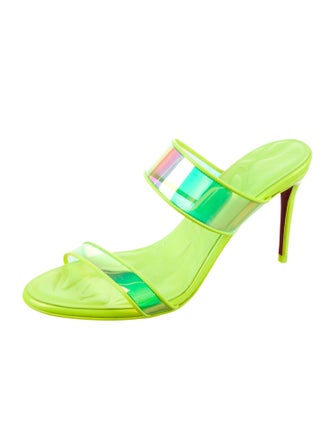 Christian Louboutin PVC Slides