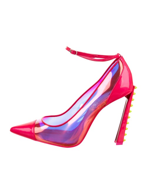 Christian Louboutin PVC Studded Accents Pumps