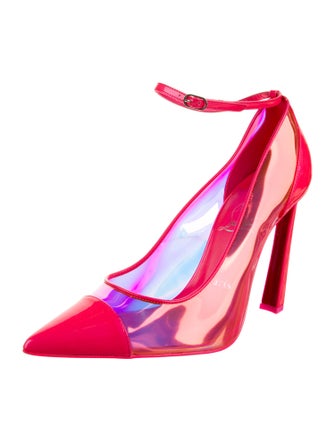 Christian Louboutin PVC Studded Accents Pumps