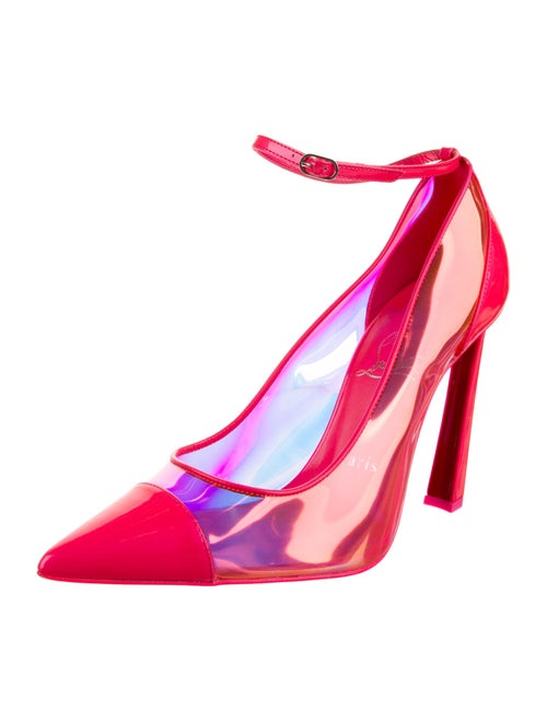 Christian Louboutin PVC Studded Accents Pumps