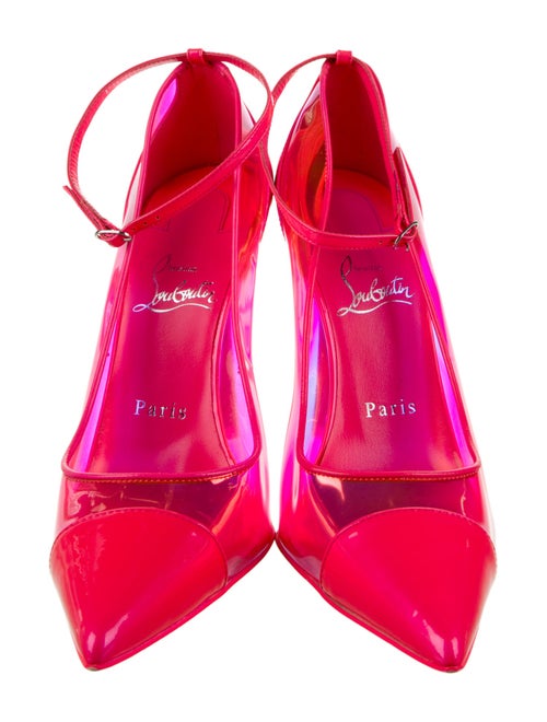 Christian Louboutin PVC Studded Accents Pumps