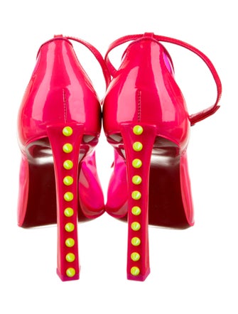 Christian Louboutin PVC Studded Accents Pumps