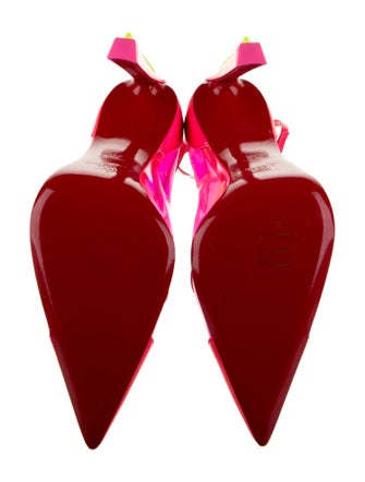 Christian Louboutin PVC Studded Accents Pumps