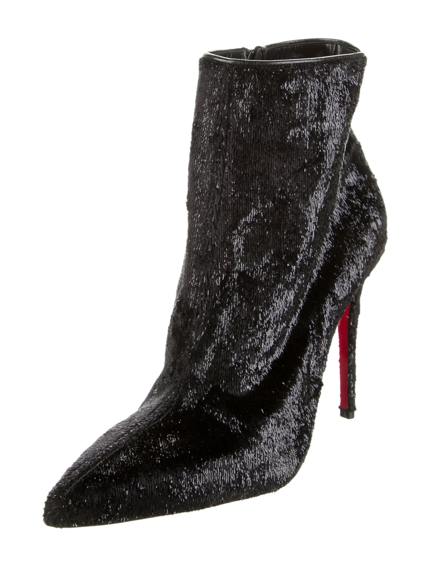 Christian Louboutin Velvet Boots