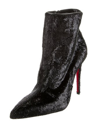 Christian Louboutin Velvet Boots