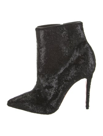 Christian Louboutin Velvet Boots