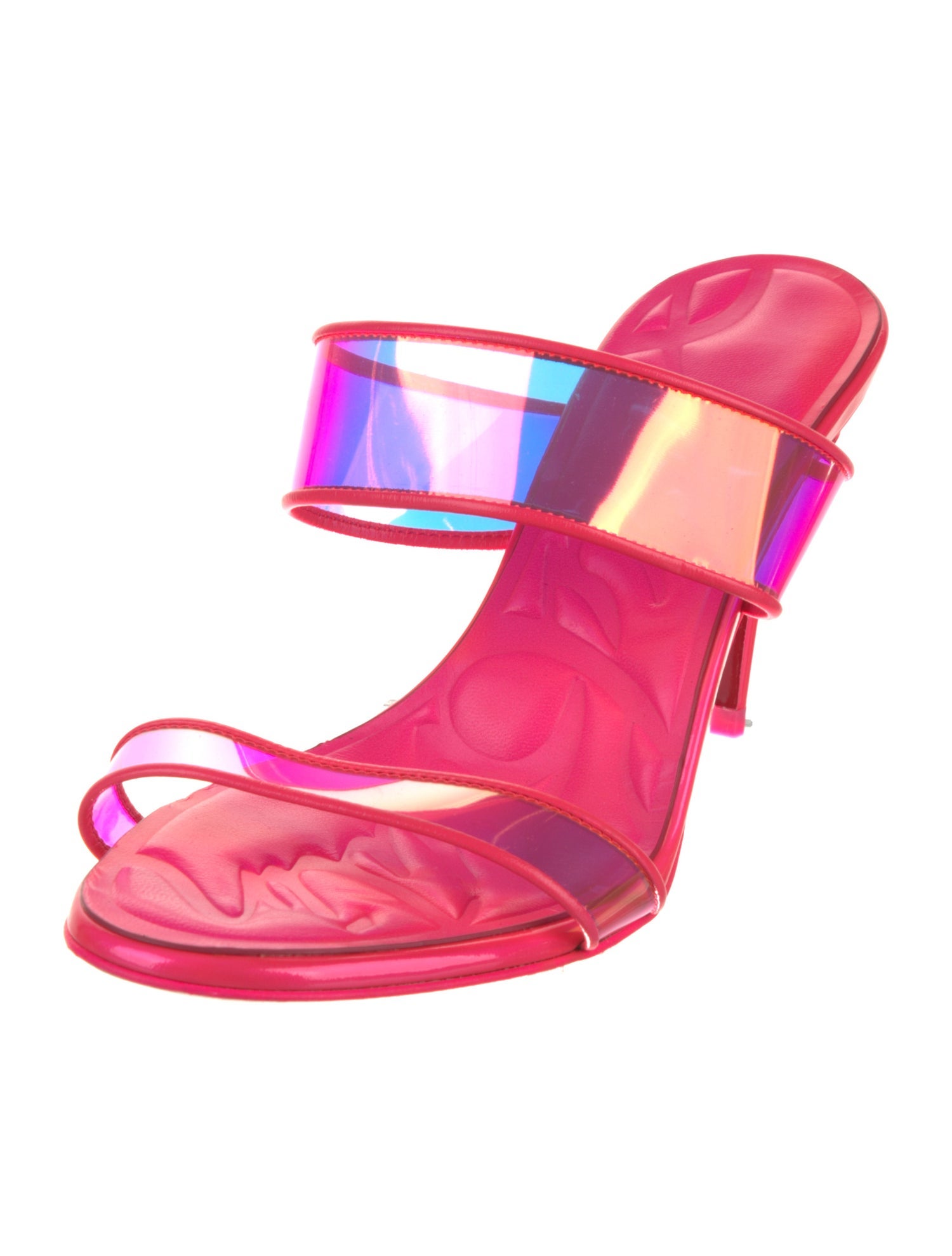 Christian Louboutin Leather Slides