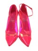 Christian Louboutin PVC Studded Accents Pumps