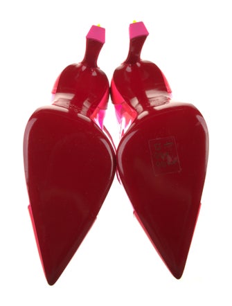 Christian Louboutin PVC Studded Accents Pumps