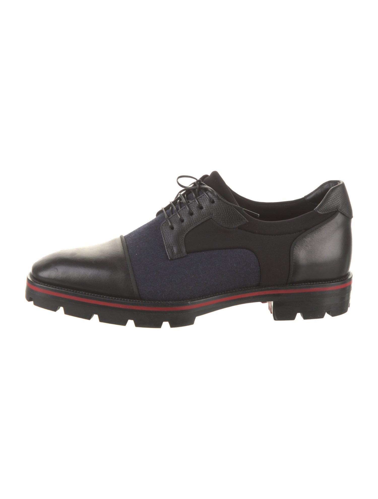 Christian Louboutin Leather Derby Shoes