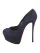 Christian Louboutin Suede Pumps