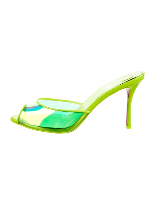 Christian Louboutin Patent Leather Slides
