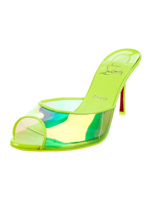 Christian Louboutin Patent Leather Slides