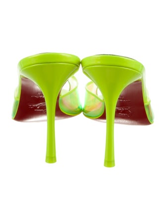 Christian Louboutin Patent Leather Slides