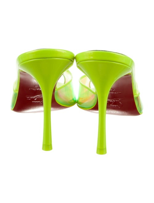 Christian Louboutin Patent Leather Slides