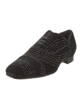 Christian Louboutin Velvet Printed Slippers