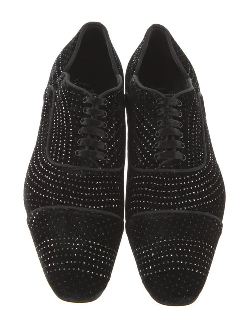 Christian Louboutin Velvet Printed Slippers