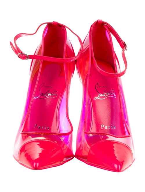 Christian Louboutin PVC Studded Accents Pumps