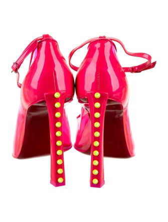 Christian Louboutin PVC Studded Accents Pumps