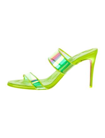 Christian Louboutin PVC Slides