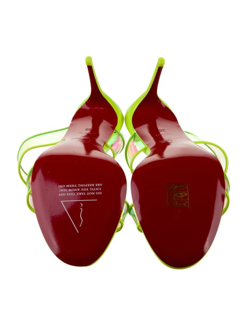 Christian Louboutin PVC Slides