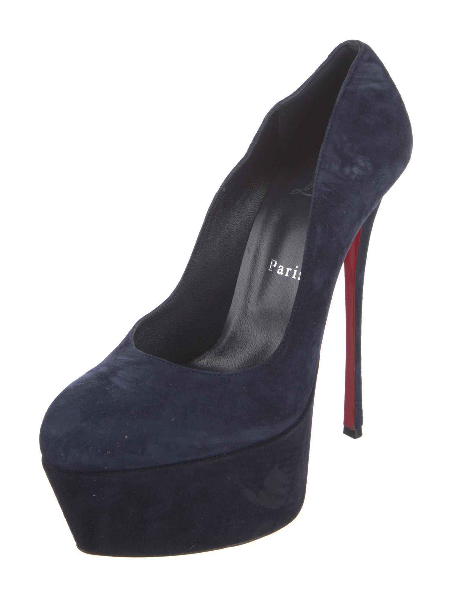 Christian Louboutin Suede Pumps
