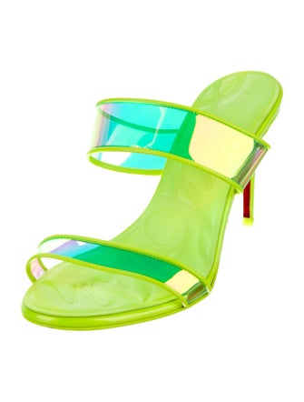 Christian Louboutin Patent Leather Slides