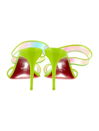 Christian Louboutin Patent Leather Slides