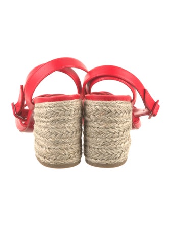 Christian Louboutin Leather Espadrilles