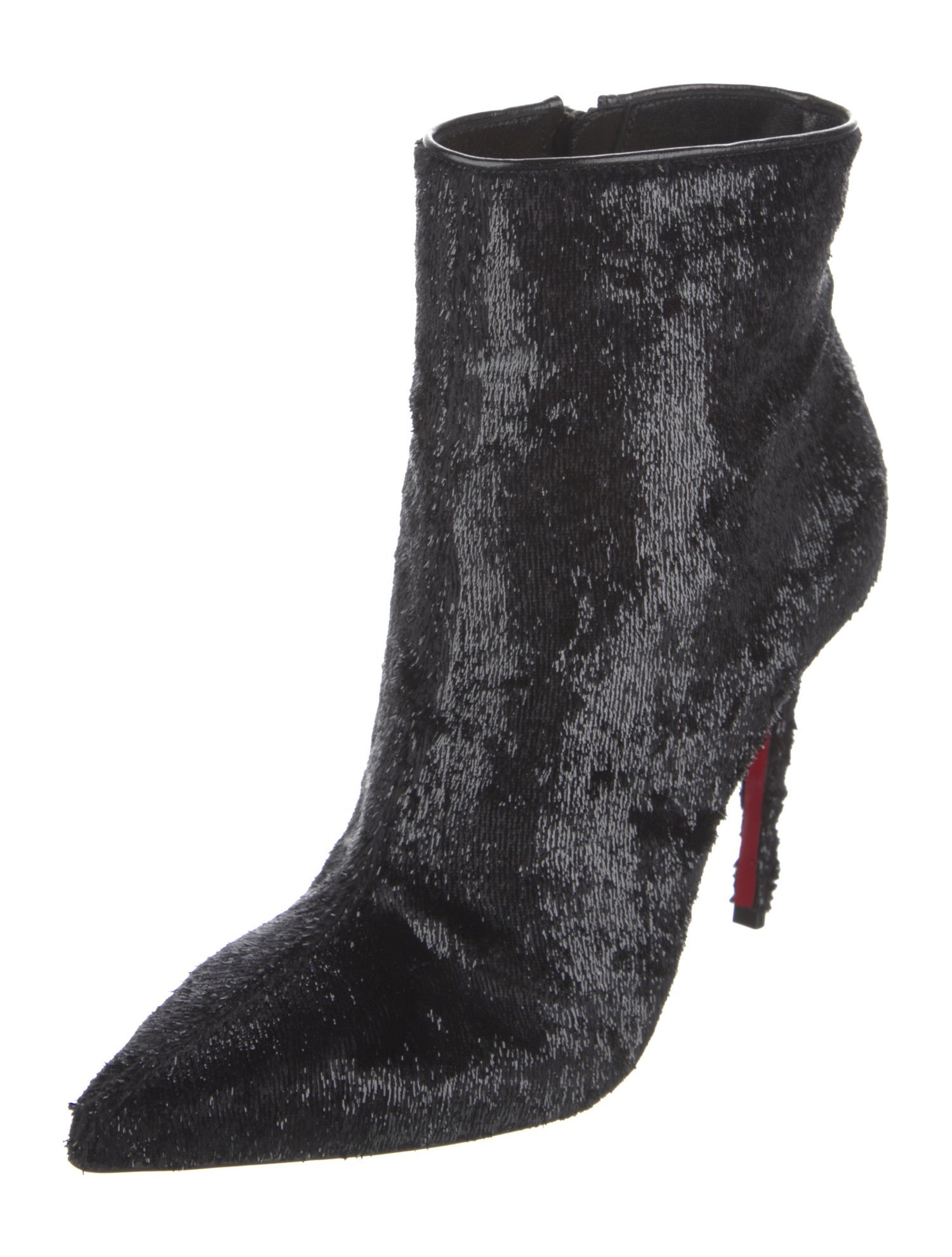 Christian Louboutin Velvet Boots