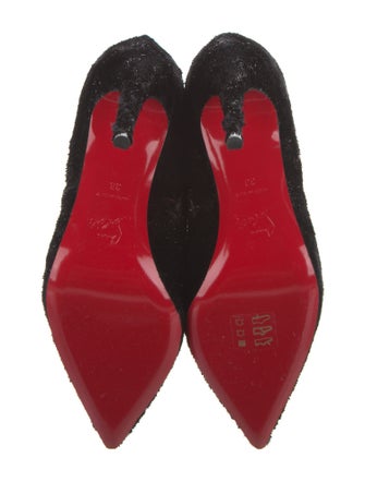 Christian Louboutin Velvet Boots