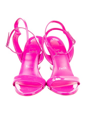 Christian Louboutin Patent Leather Sandals