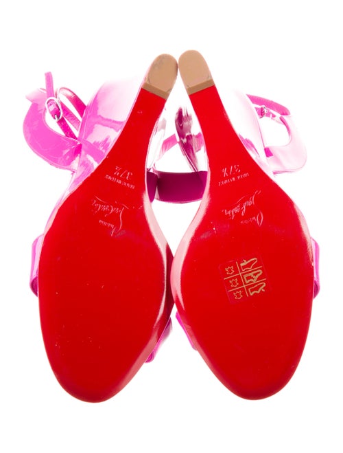 Christian Louboutin Patent Leather Sandals