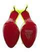 Christian Louboutin PVC Printed Slides