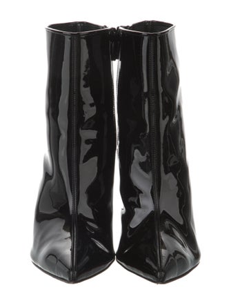 Christian Louboutin Patent Leather Sock Boots