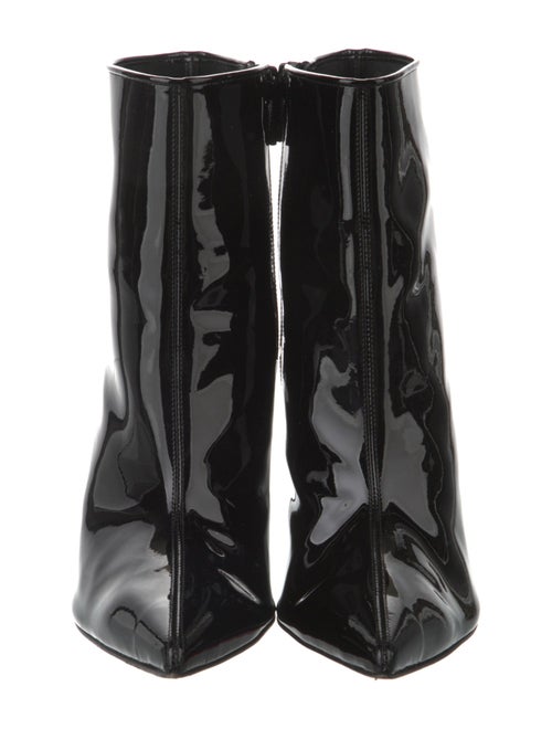 Christian Louboutin Patent Leather Sock Boots